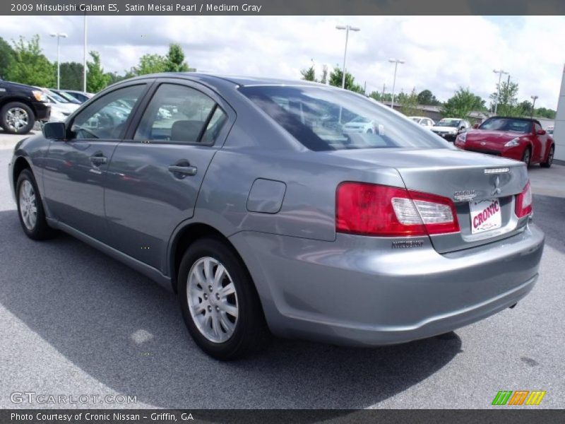 Satin Meisai Pearl / Medium Gray 2009 Mitsubishi Galant ES