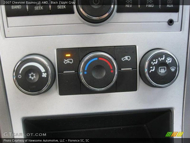 Black / Light Gray 2007 Chevrolet Equinox LS AWD