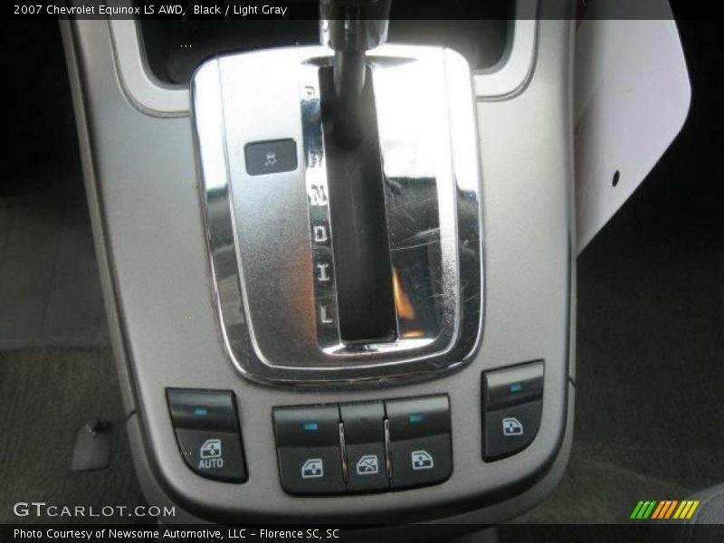 Black / Light Gray 2007 Chevrolet Equinox LS AWD