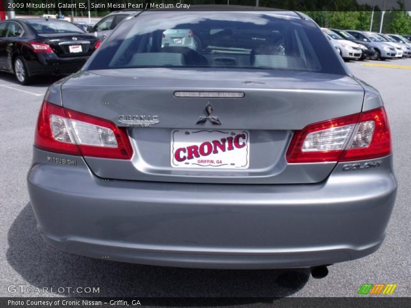 Satin Meisai Pearl / Medium Gray 2009 Mitsubishi Galant ES