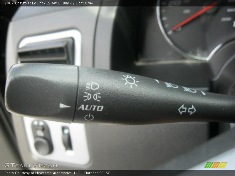 Black / Light Gray 2007 Chevrolet Equinox LS AWD
