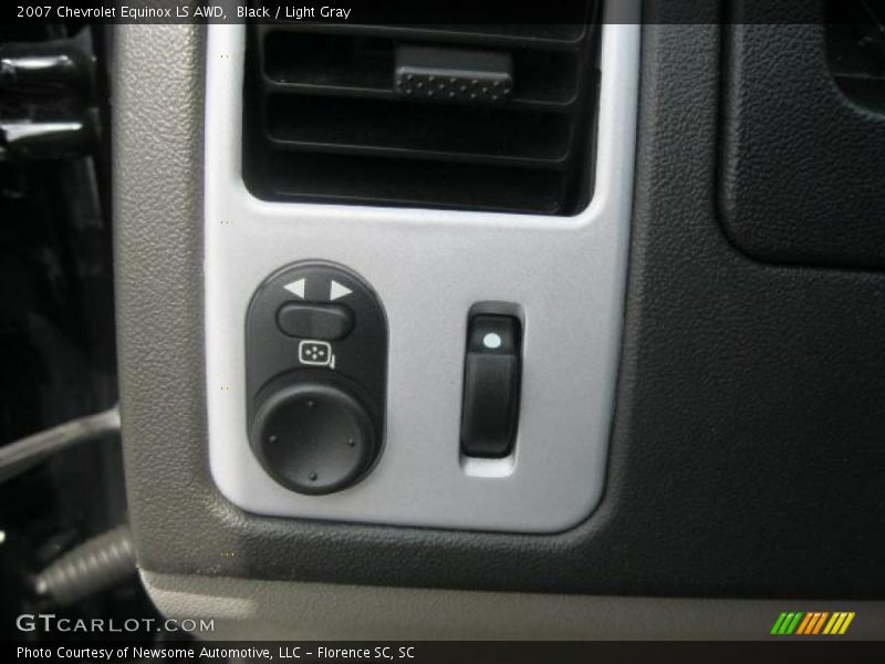 Black / Light Gray 2007 Chevrolet Equinox LS AWD