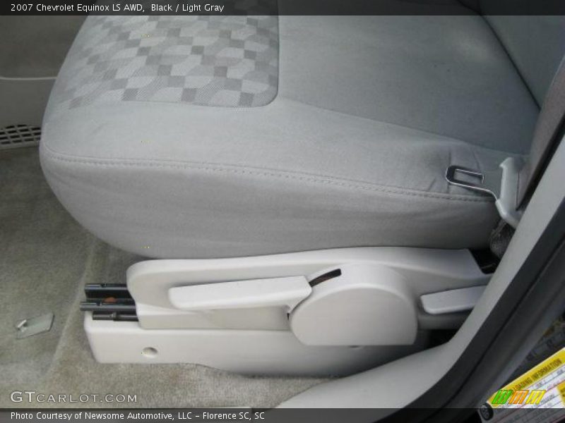 Black / Light Gray 2007 Chevrolet Equinox LS AWD