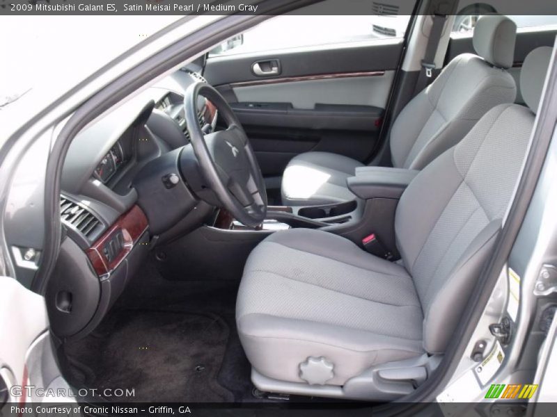 Satin Meisai Pearl / Medium Gray 2009 Mitsubishi Galant ES