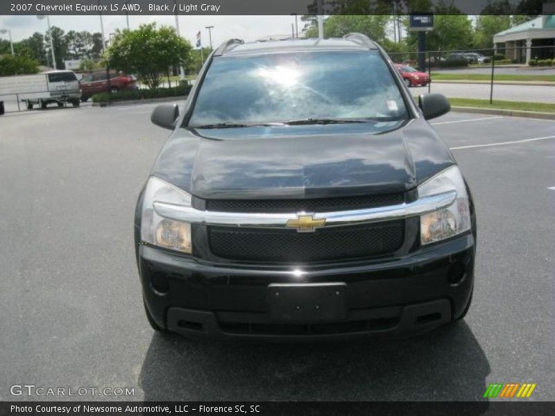 Black / Light Gray 2007 Chevrolet Equinox LS AWD