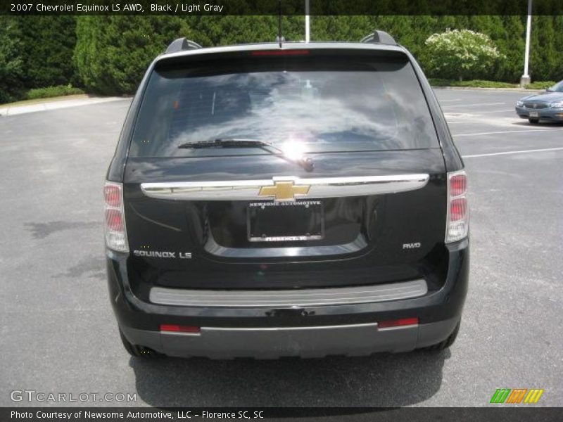 Black / Light Gray 2007 Chevrolet Equinox LS AWD