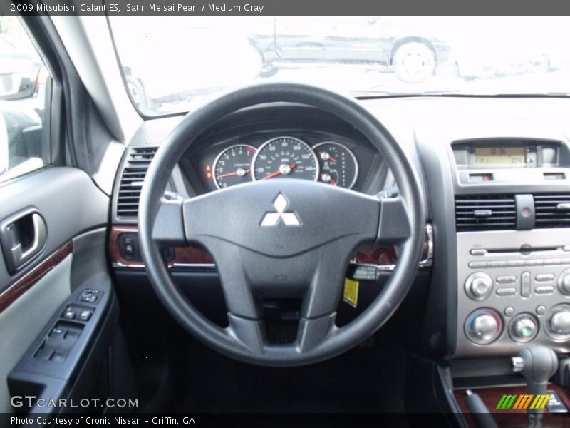 Satin Meisai Pearl / Medium Gray 2009 Mitsubishi Galant ES