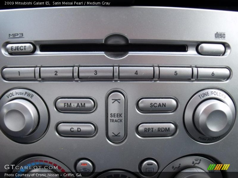 Satin Meisai Pearl / Medium Gray 2009 Mitsubishi Galant ES