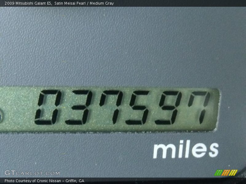 Satin Meisai Pearl / Medium Gray 2009 Mitsubishi Galant ES