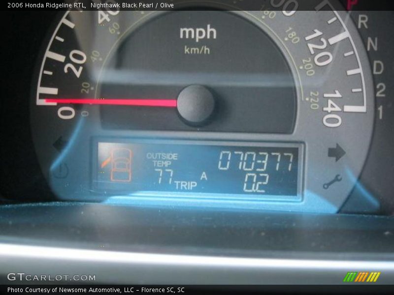 Nighthawk Black Pearl / Olive 2006 Honda Ridgeline RTL