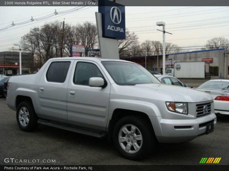 Billet Silver Metallic / Gray 2006 Honda Ridgeline RTL