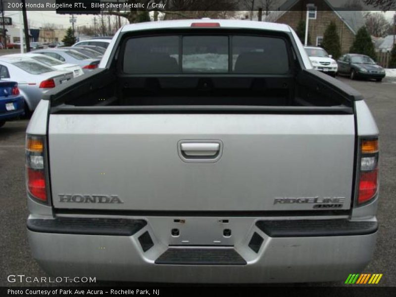 Billet Silver Metallic / Gray 2006 Honda Ridgeline RTL