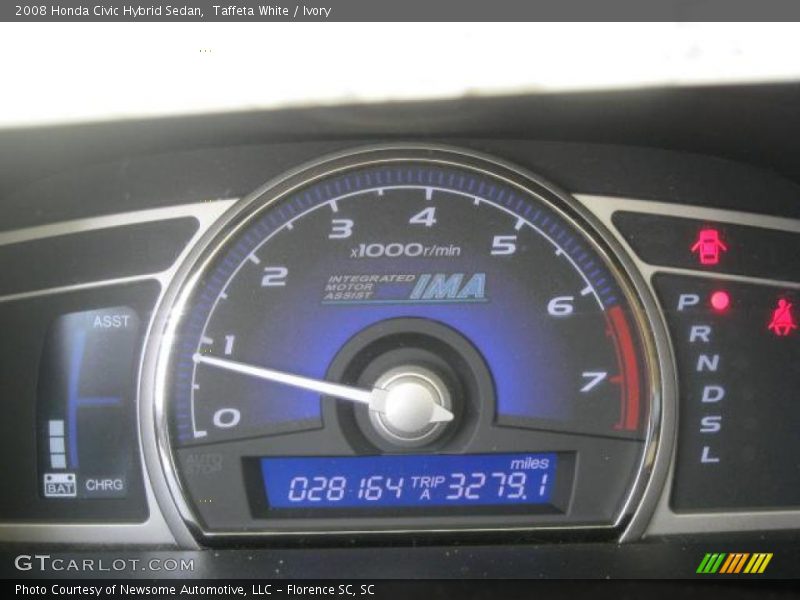 Taffeta White / Ivory 2008 Honda Civic Hybrid Sedan
