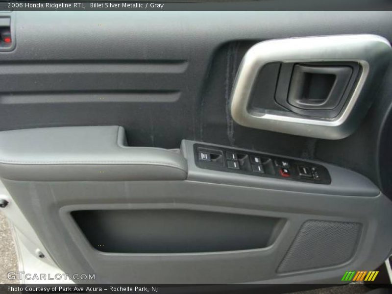 Billet Silver Metallic / Gray 2006 Honda Ridgeline RTL