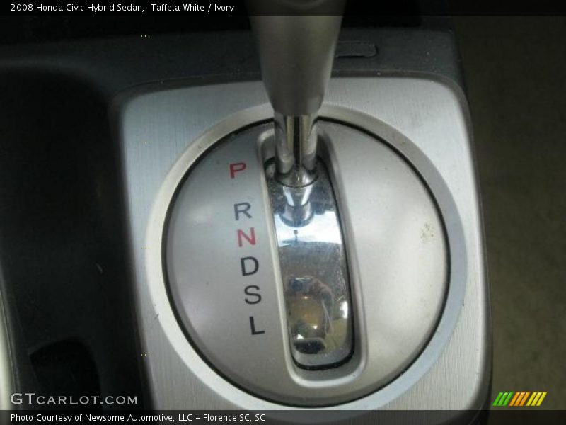 Taffeta White / Ivory 2008 Honda Civic Hybrid Sedan