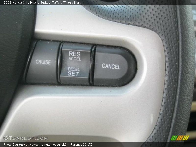 Taffeta White / Ivory 2008 Honda Civic Hybrid Sedan