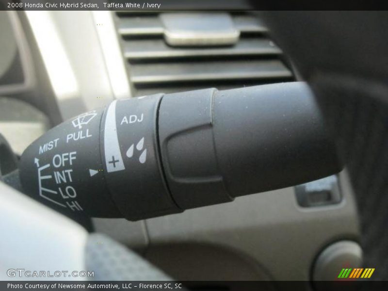 Taffeta White / Ivory 2008 Honda Civic Hybrid Sedan
