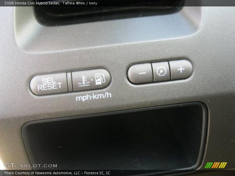 Taffeta White / Ivory 2008 Honda Civic Hybrid Sedan