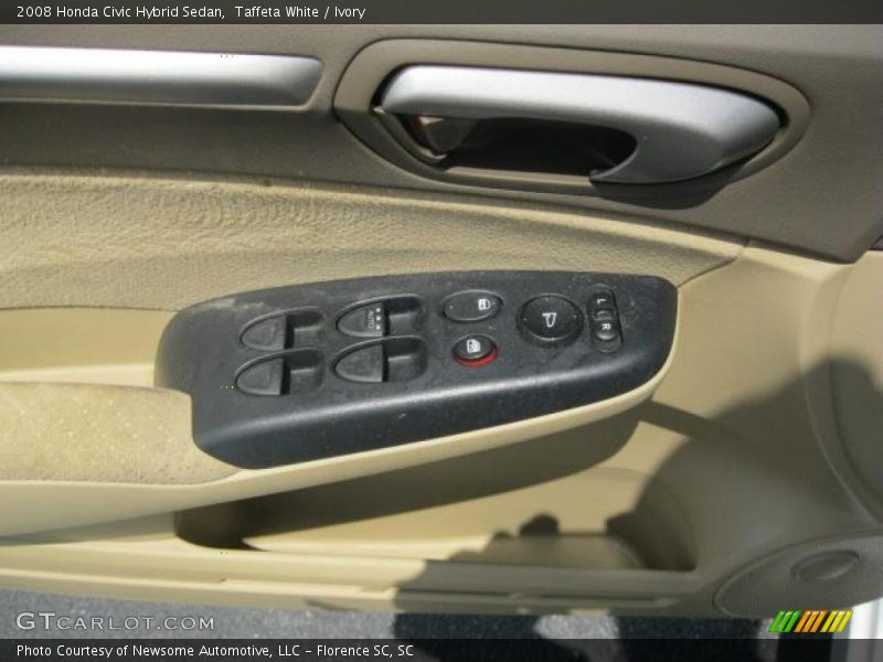Taffeta White / Ivory 2008 Honda Civic Hybrid Sedan