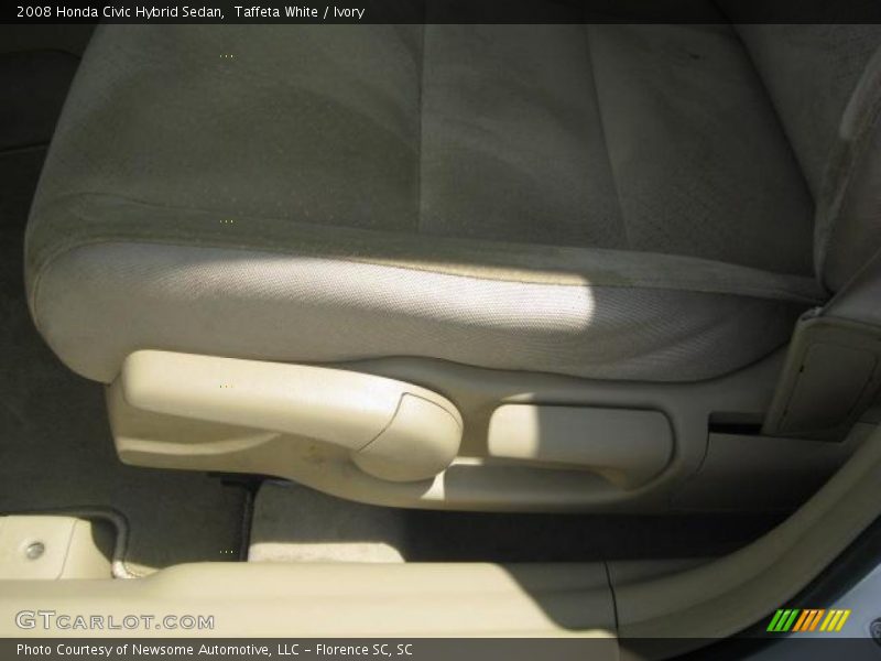 Taffeta White / Ivory 2008 Honda Civic Hybrid Sedan