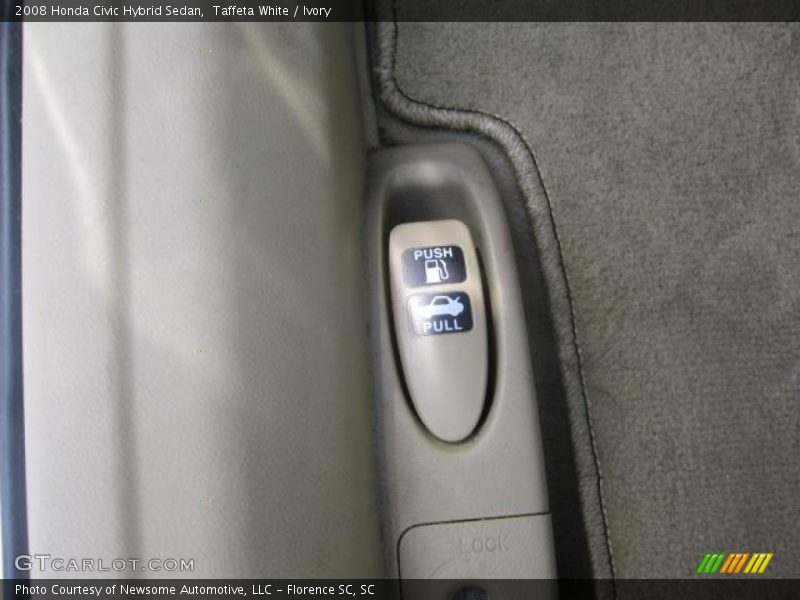 Taffeta White / Ivory 2008 Honda Civic Hybrid Sedan