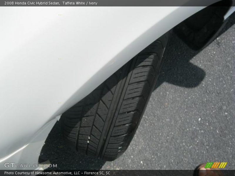 Taffeta White / Ivory 2008 Honda Civic Hybrid Sedan