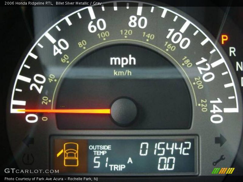 Billet Silver Metallic / Gray 2006 Honda Ridgeline RTL