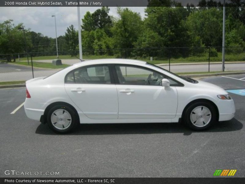 Taffeta White / Ivory 2008 Honda Civic Hybrid Sedan