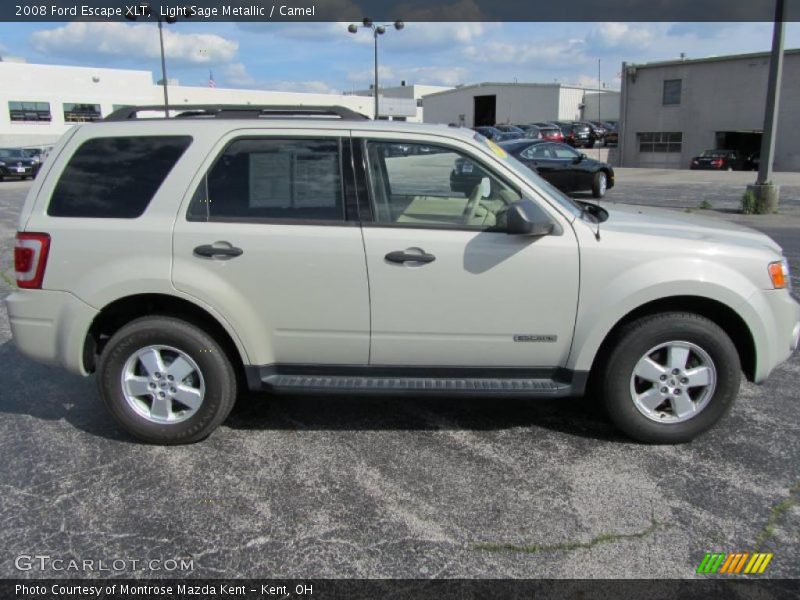 Light Sage Metallic / Camel 2008 Ford Escape XLT