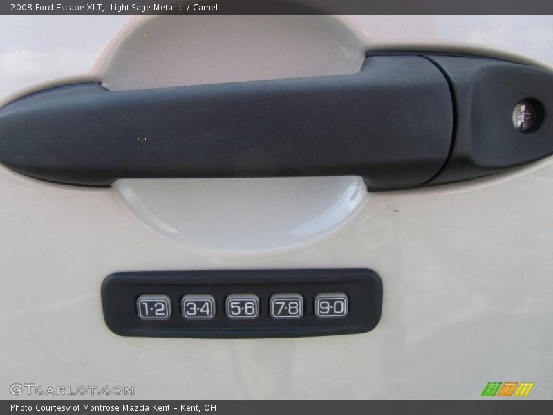 Light Sage Metallic / Camel 2008 Ford Escape XLT