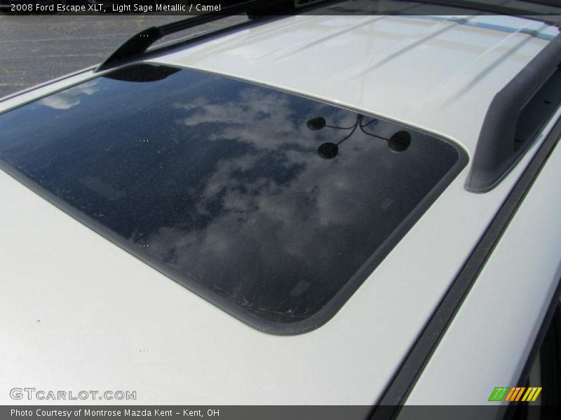 Light Sage Metallic / Camel 2008 Ford Escape XLT