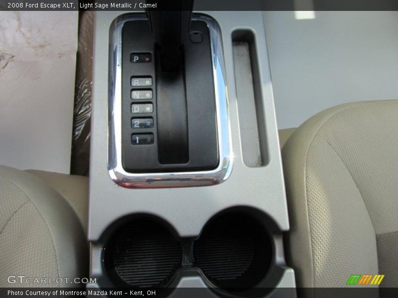 Light Sage Metallic / Camel 2008 Ford Escape XLT