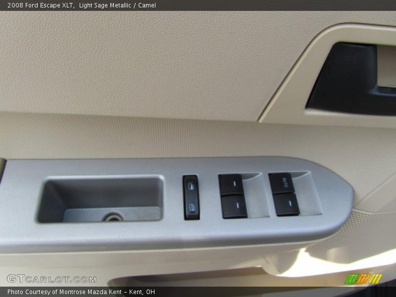 Light Sage Metallic / Camel 2008 Ford Escape XLT