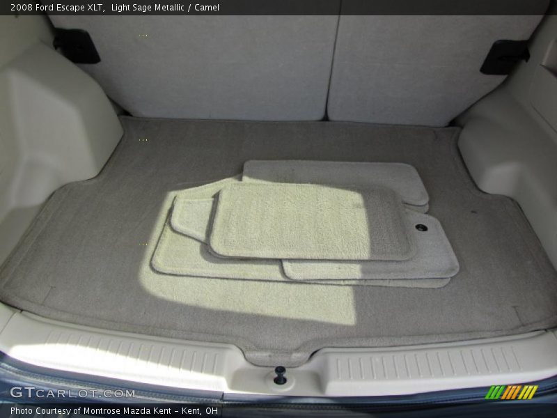 Light Sage Metallic / Camel 2008 Ford Escape XLT