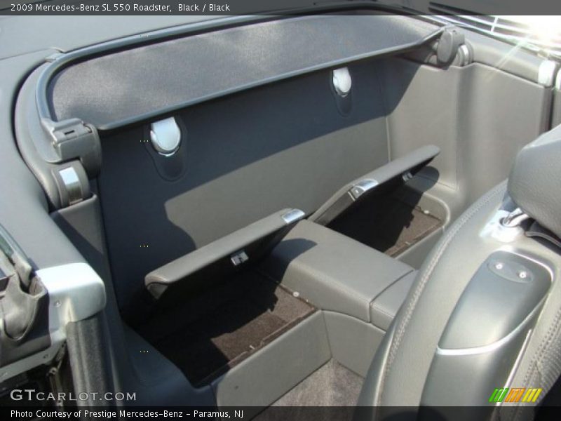 Black / Black 2009 Mercedes-Benz SL 550 Roadster