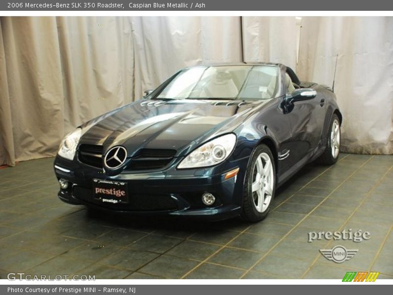 Caspian Blue Metallic / Ash 2006 Mercedes-Benz SLK 350 Roadster