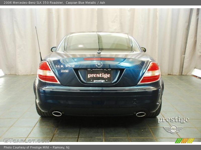 Caspian Blue Metallic / Ash 2006 Mercedes-Benz SLK 350 Roadster
