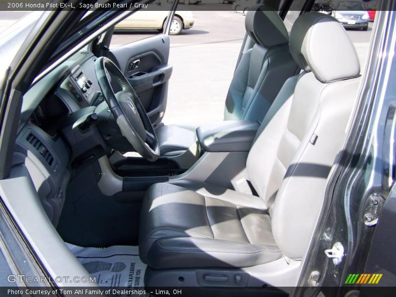 Sage Brush Pearl / Gray 2006 Honda Pilot EX-L