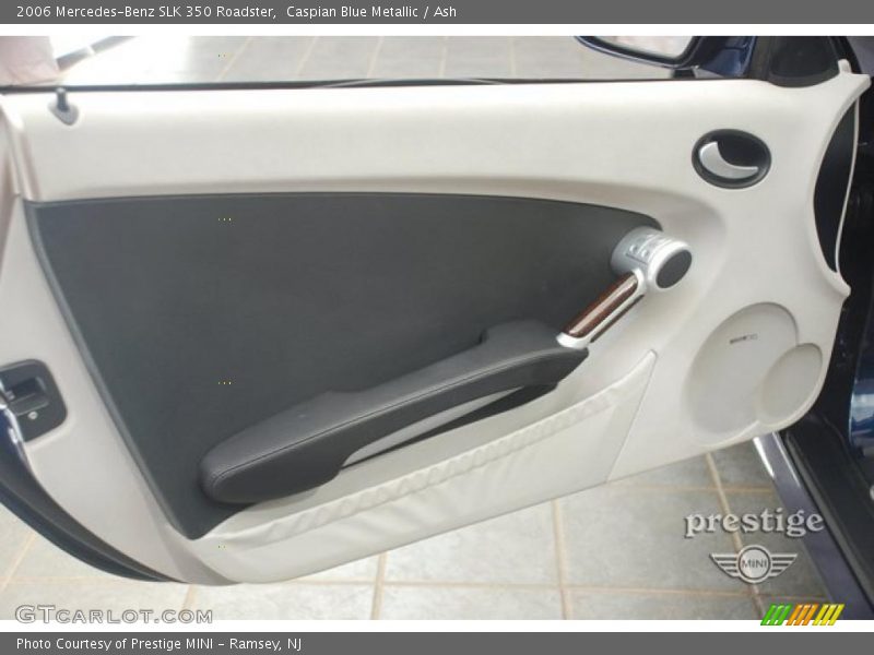 Caspian Blue Metallic / Ash 2006 Mercedes-Benz SLK 350 Roadster