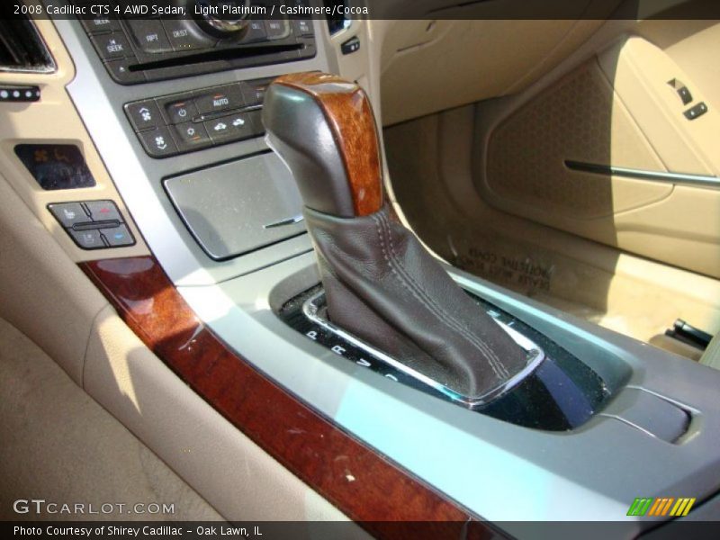 Light Platinum / Cashmere/Cocoa 2008 Cadillac CTS 4 AWD Sedan