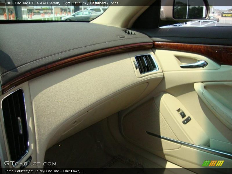 Light Platinum / Cashmere/Cocoa 2008 Cadillac CTS 4 AWD Sedan