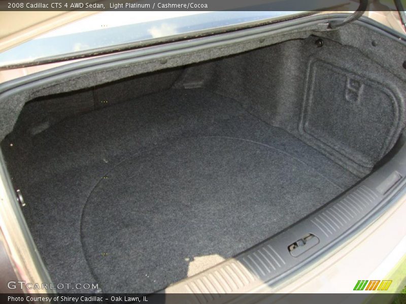 Light Platinum / Cashmere/Cocoa 2008 Cadillac CTS 4 AWD Sedan