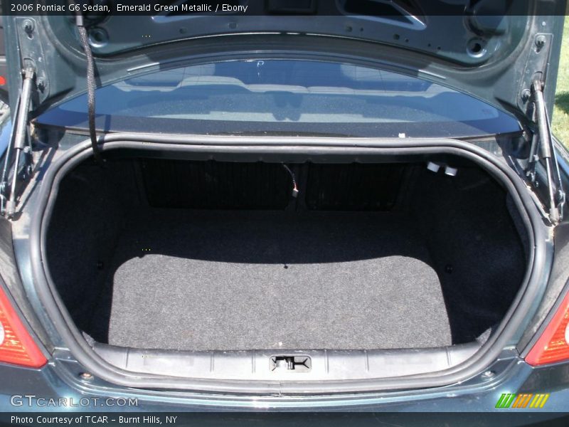 Emerald Green Metallic / Ebony 2006 Pontiac G6 Sedan