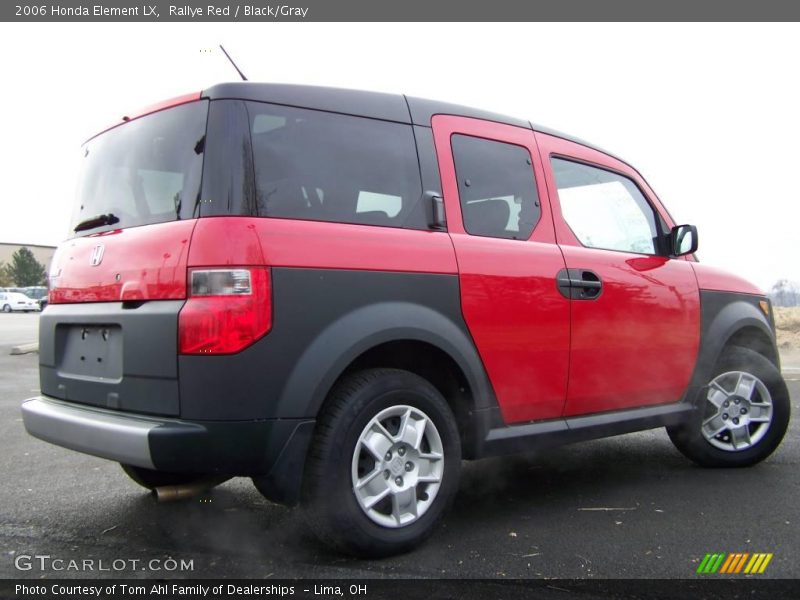 Rallye Red / Black/Gray 2006 Honda Element LX