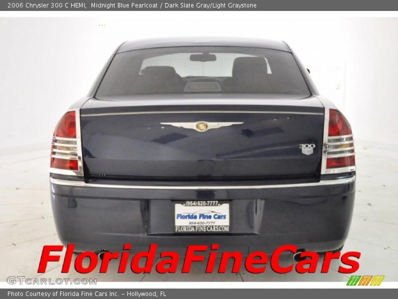 Midnight Blue Pearlcoat / Dark Slate Gray/Light Graystone 2006 Chrysler 300 C HEMI