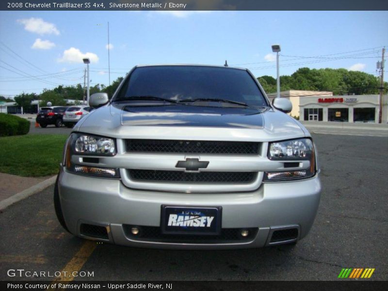Silverstone Metallic / Ebony 2008 Chevrolet TrailBlazer SS 4x4