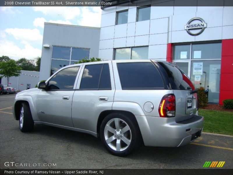 Silverstone Metallic / Ebony 2008 Chevrolet TrailBlazer SS 4x4