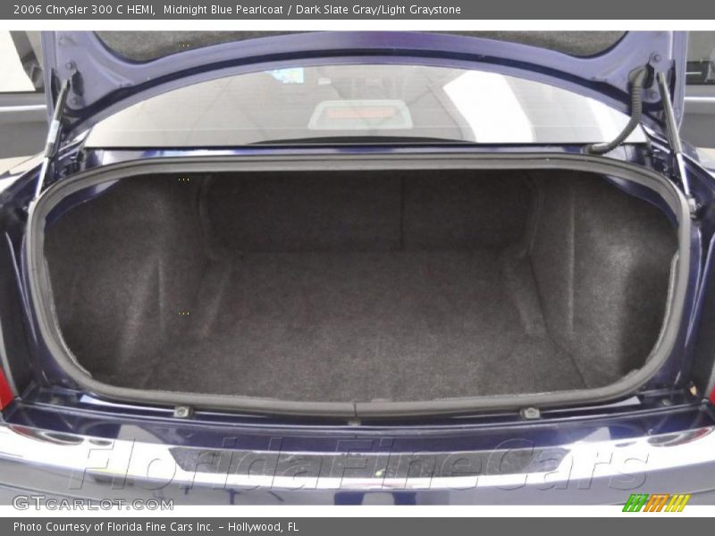 Midnight Blue Pearlcoat / Dark Slate Gray/Light Graystone 2006 Chrysler 300 C HEMI
