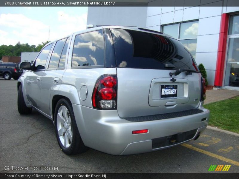 Silverstone Metallic / Ebony 2008 Chevrolet TrailBlazer SS 4x4