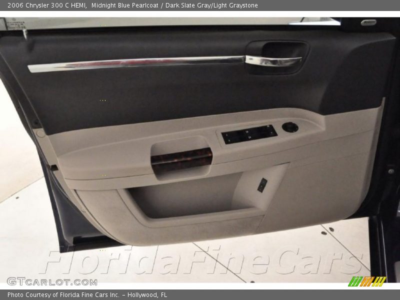 Midnight Blue Pearlcoat / Dark Slate Gray/Light Graystone 2006 Chrysler 300 C HEMI